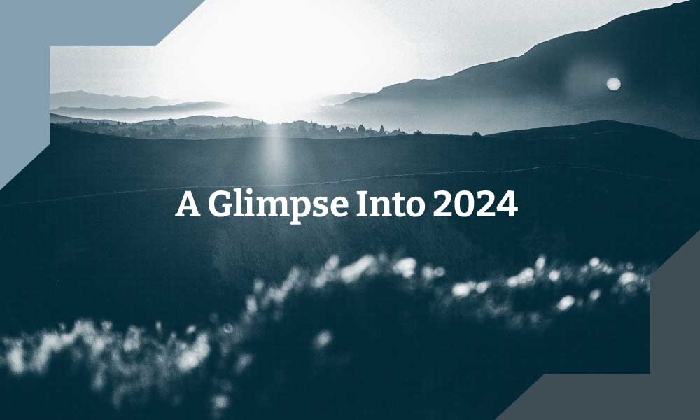 A Glimpse Into 2024